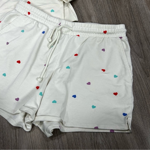 WILDFOX heart sweater shorts set X17 - Picture 3 of 6